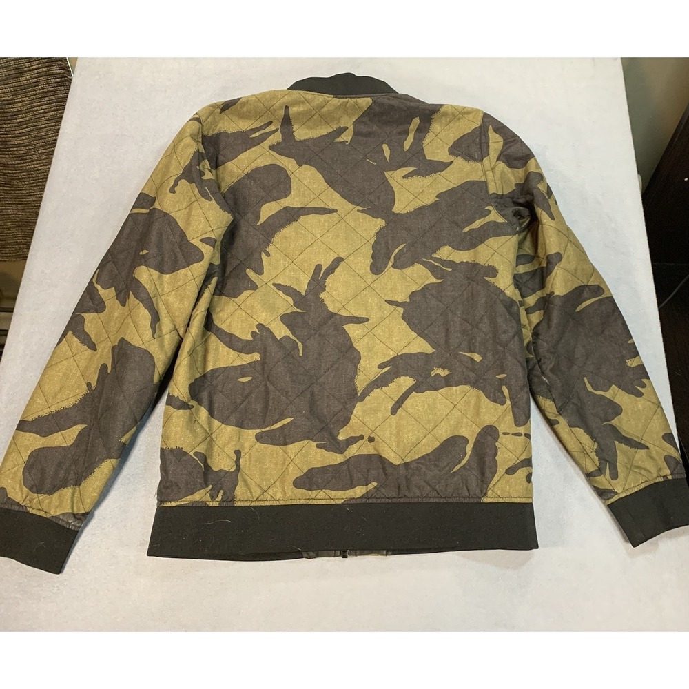 North Face Mens Lightweight Reversible Insulated Camo/Black Jacket Mens Size M - Picture 2 of 6